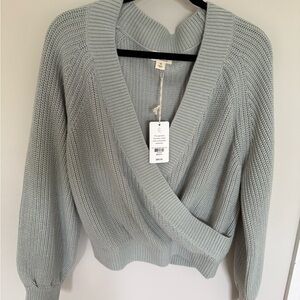 UpWest Weekend Wrap Sweater Size M